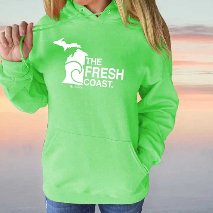 "Fresh Coast" Relaxed Fit Classic Unisex Hoodie