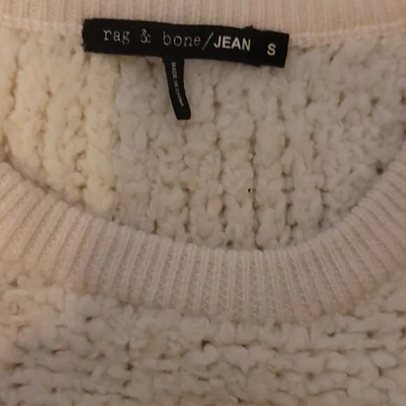 Rag &amp; Bone/JEAN Sherpa Fleece Pullover small