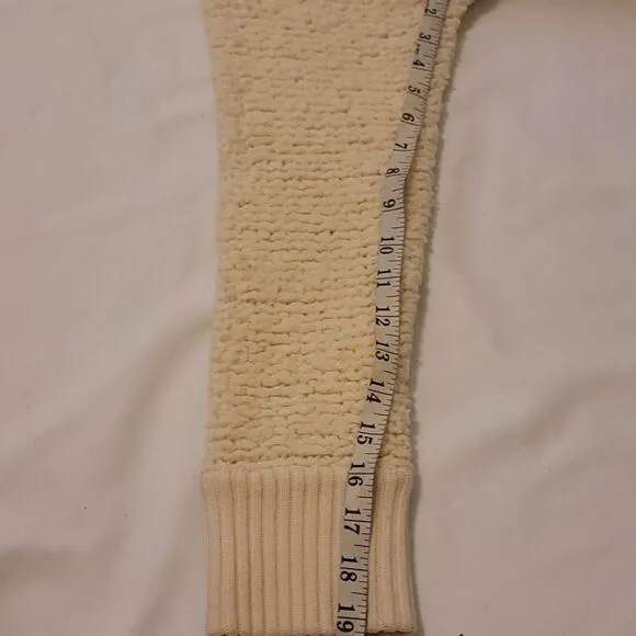 Rag &amp; Bone/JEAN Sherpa Fleece Pullover small