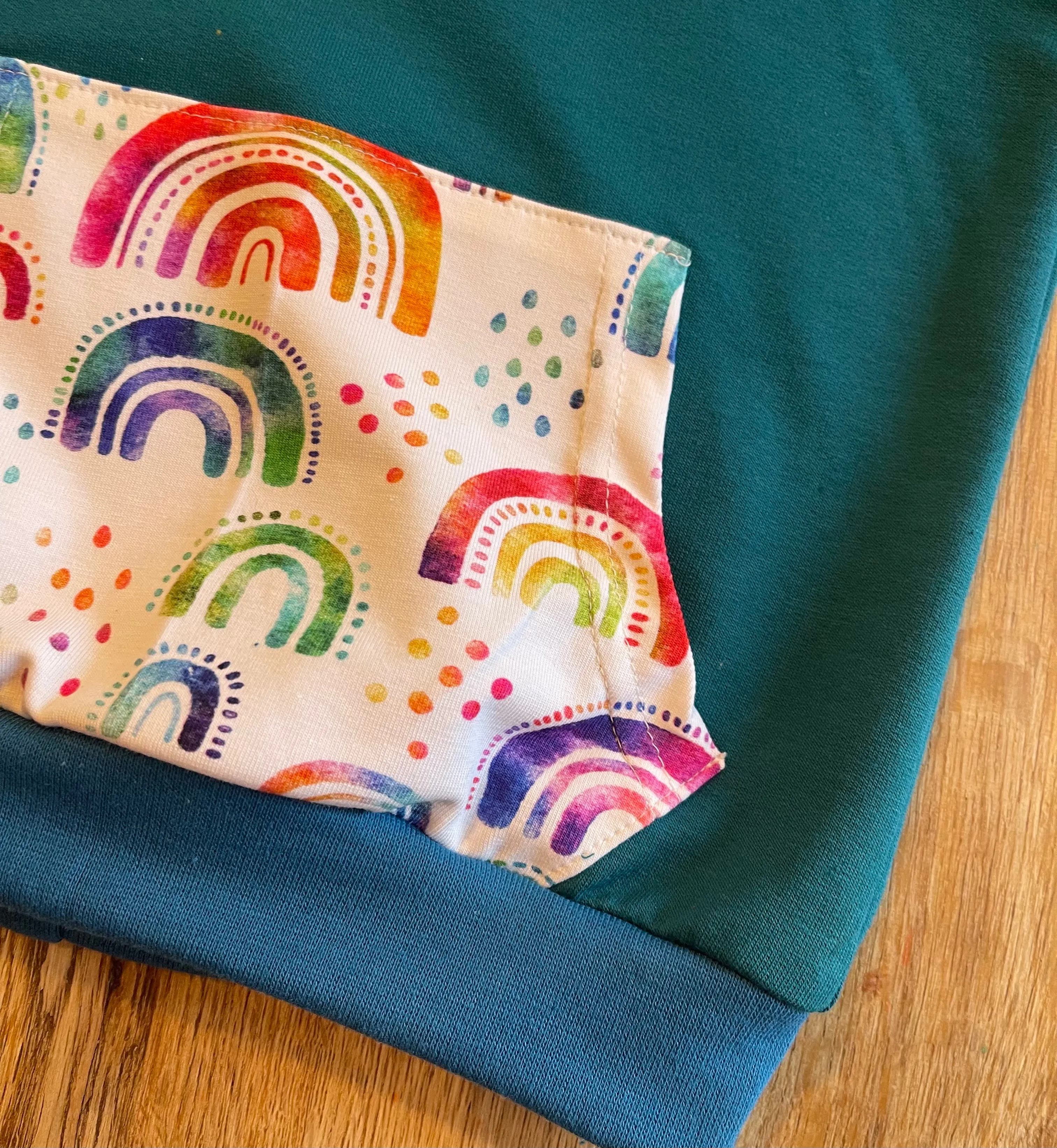 Rainbow Hoodie - Age 1