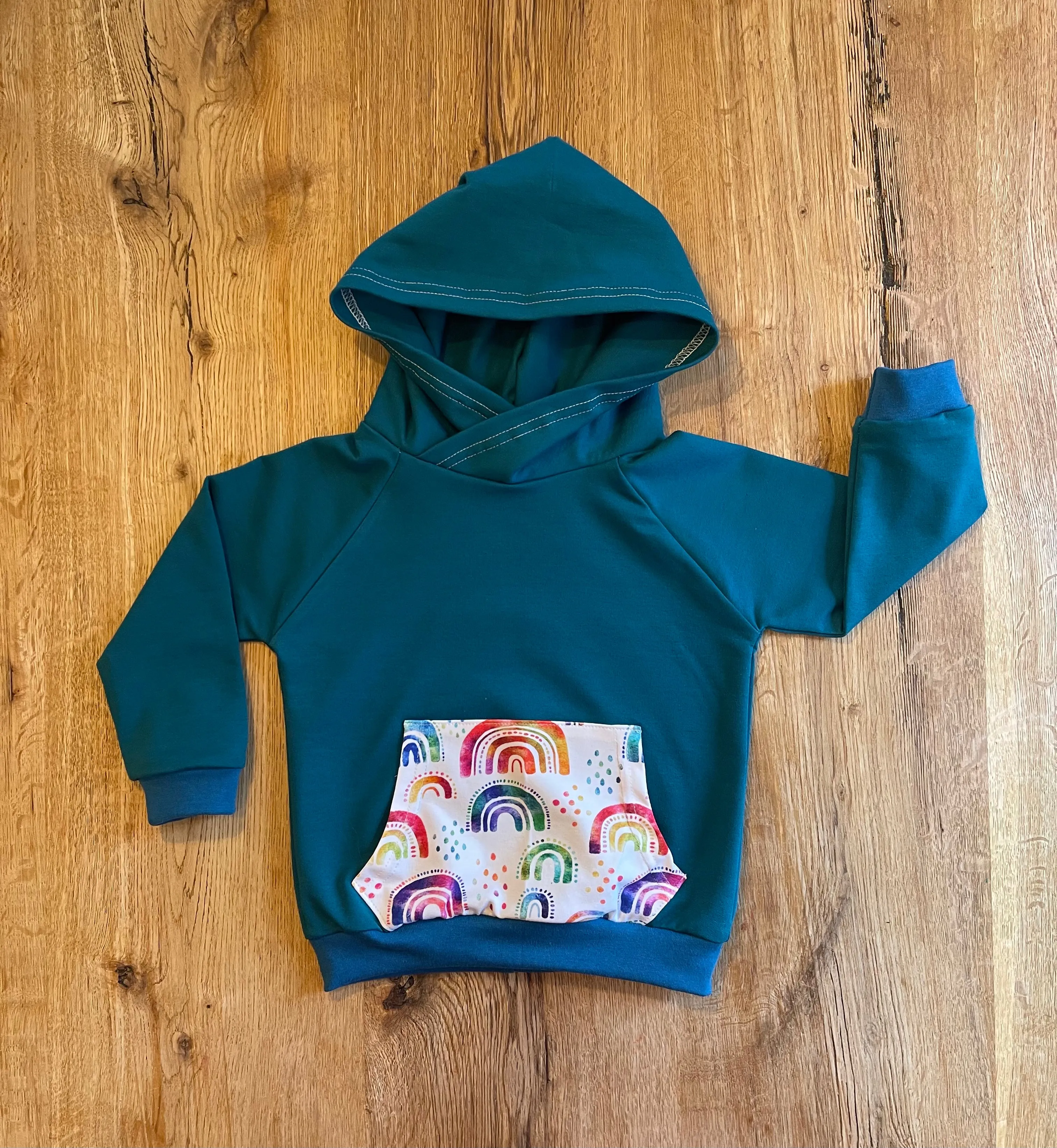 Rainbow Hoodie - Age 1