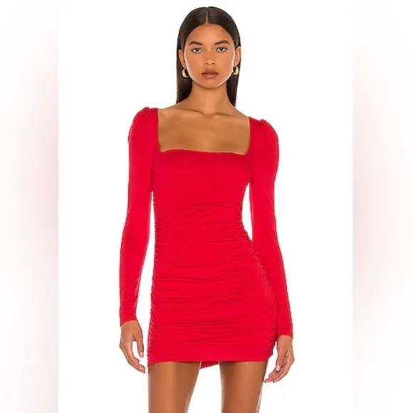 Red Lovers and Friends Benae Mini Dress