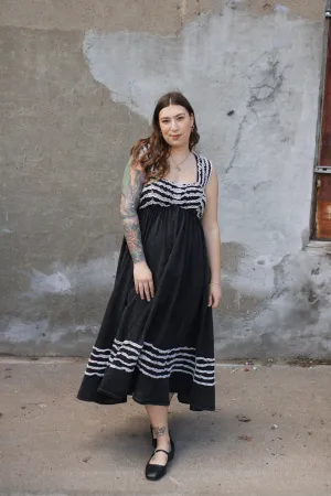 Rene Washed Tie Back Dress