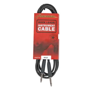 Rock Lead RK20 Instrument Lead - 6 Metres