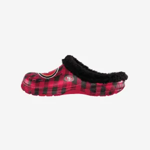 San Francisco 49ers Sherpa Lined Buffalo Check Clog