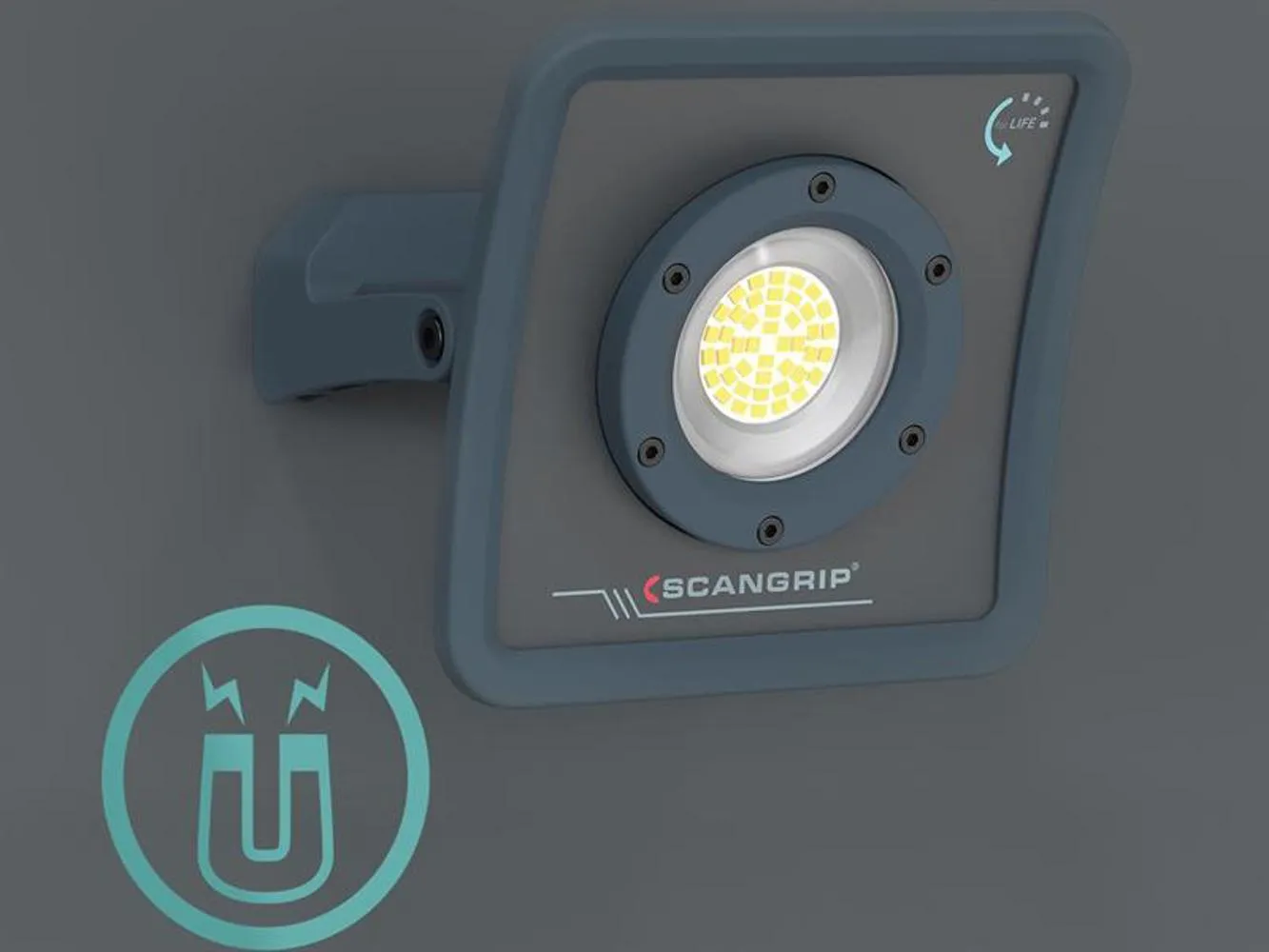 Scangrip Nova R Rechargeable Work Light 2000 Lumens