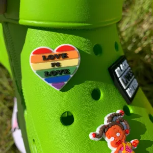 SHOE CHARMS - LOVE IS LOVE