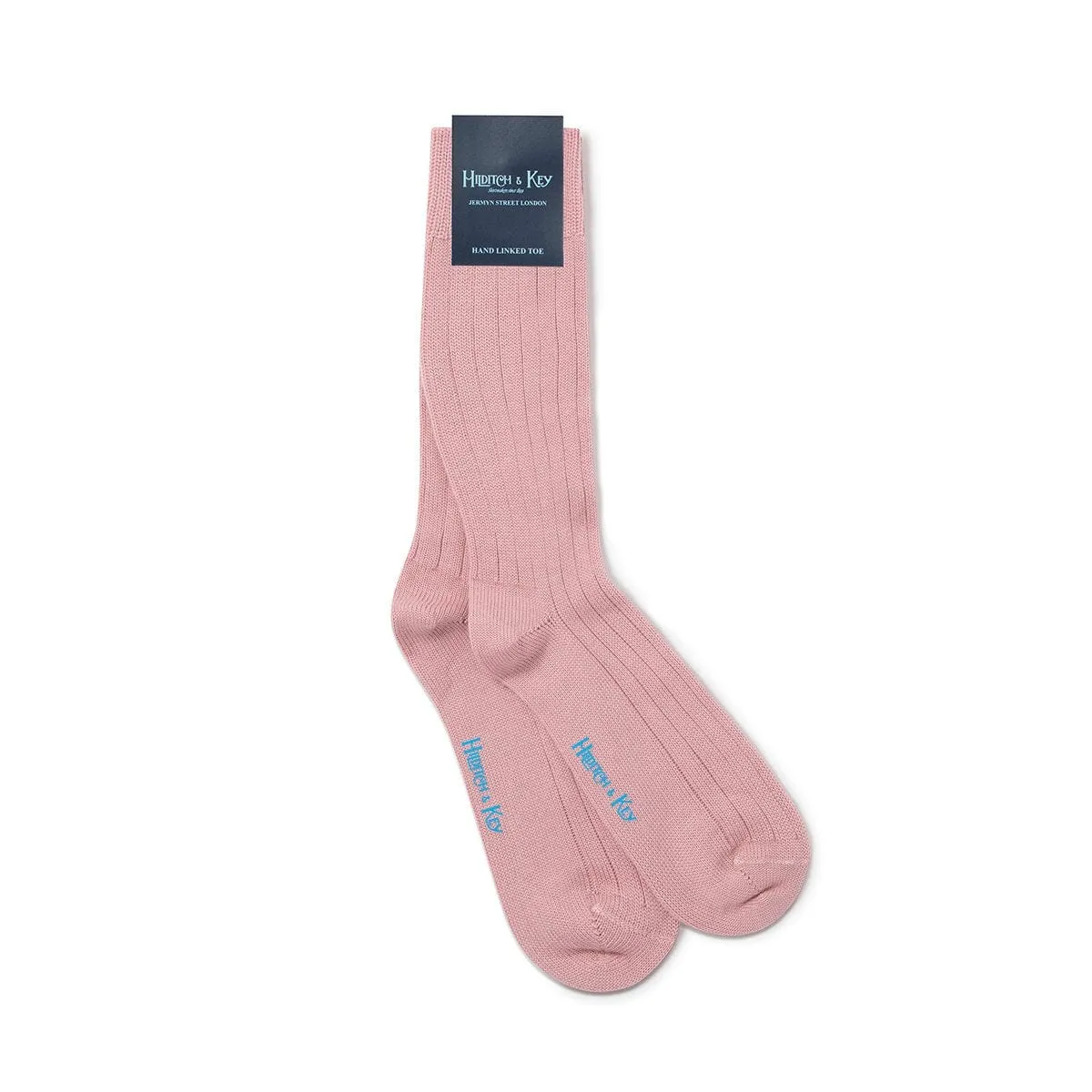 Short Pink Heavy Wool Sport Socks