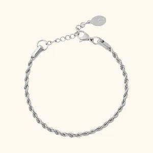 Silver Rop Bracelet