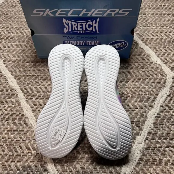 Skechers Ultra-flex 3.0 Color Me Sleek sz kids 6