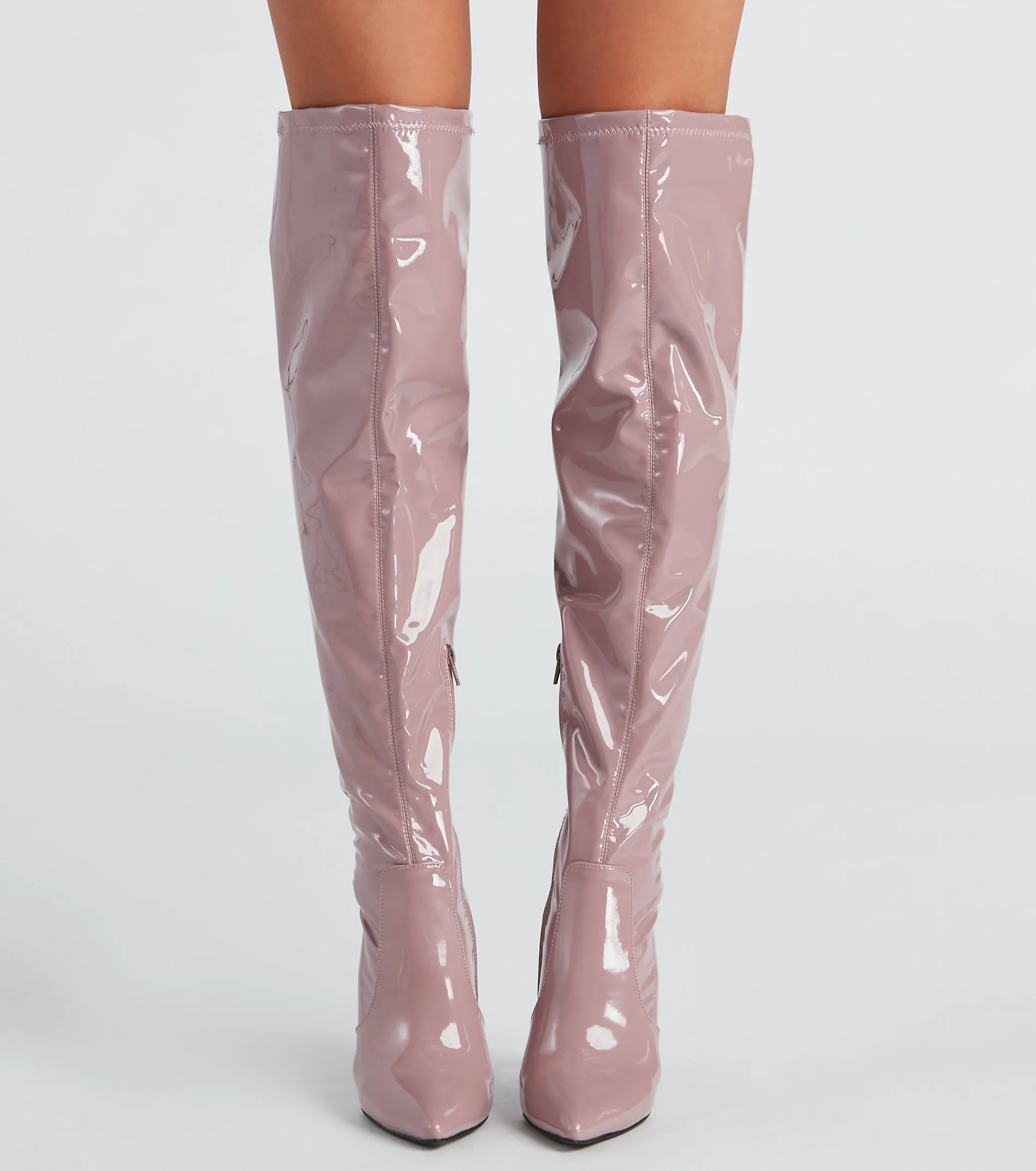 Sleek Goals Over the Knee Boots