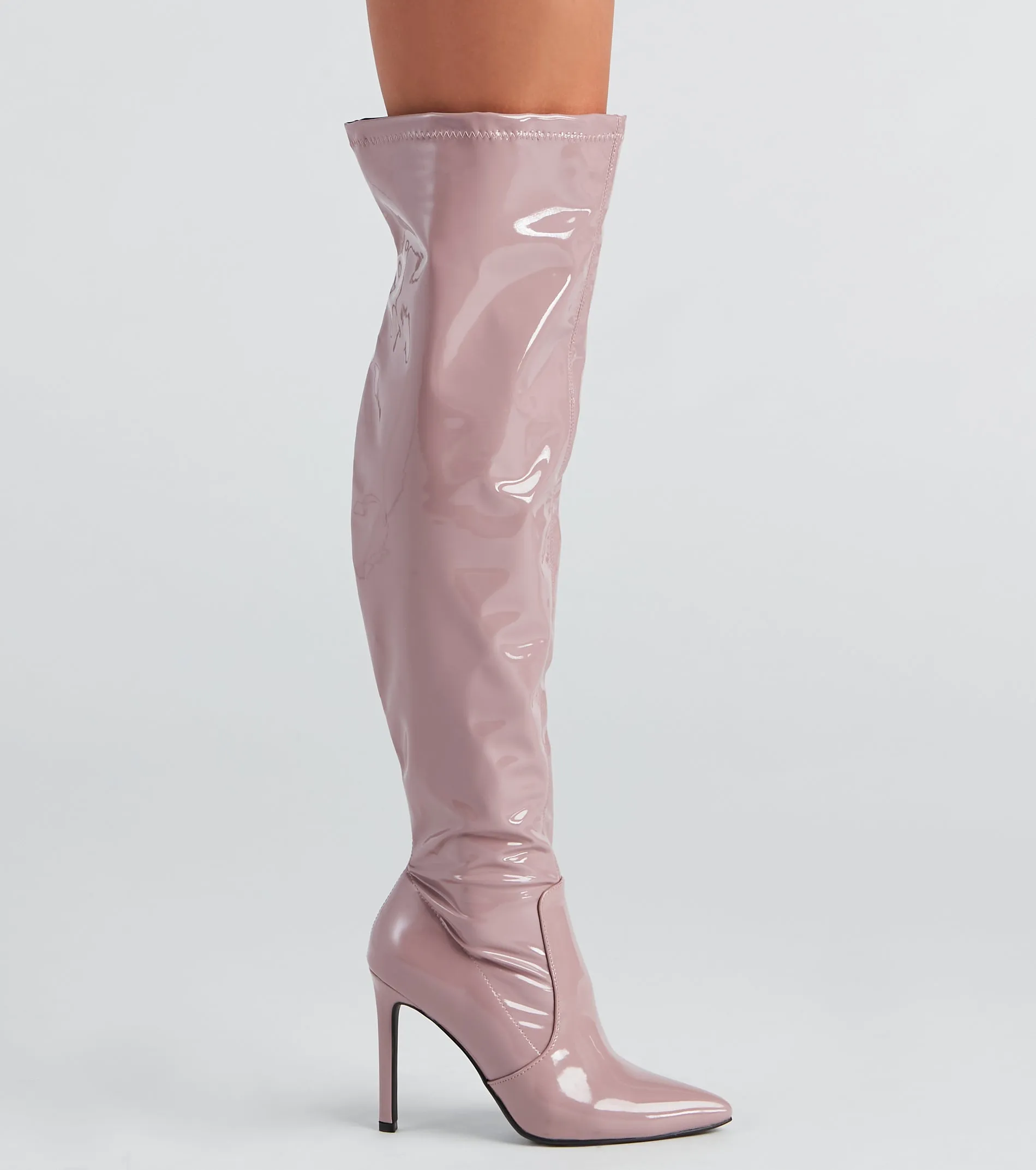 Sleek Goals Over the Knee Boots