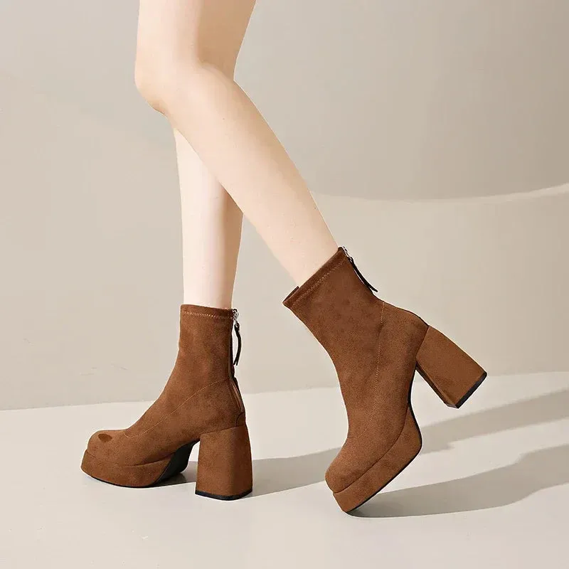 Sleek Suede Boots