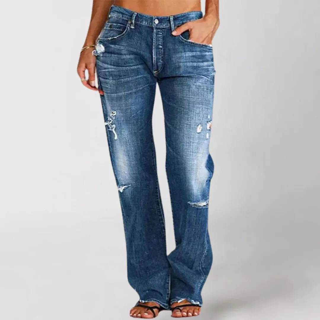 Sloane Distressed Denim