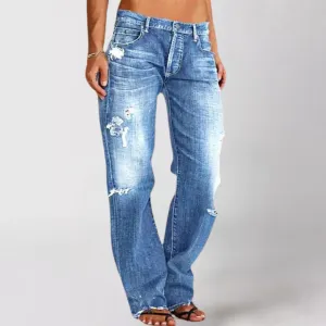 Sloane Distressed Denim