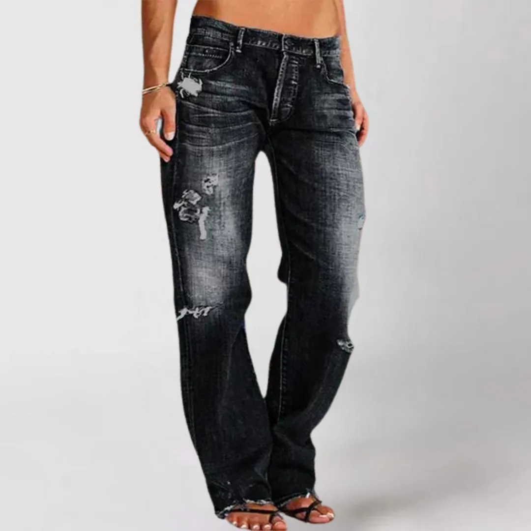 Sloane Distressed Denim