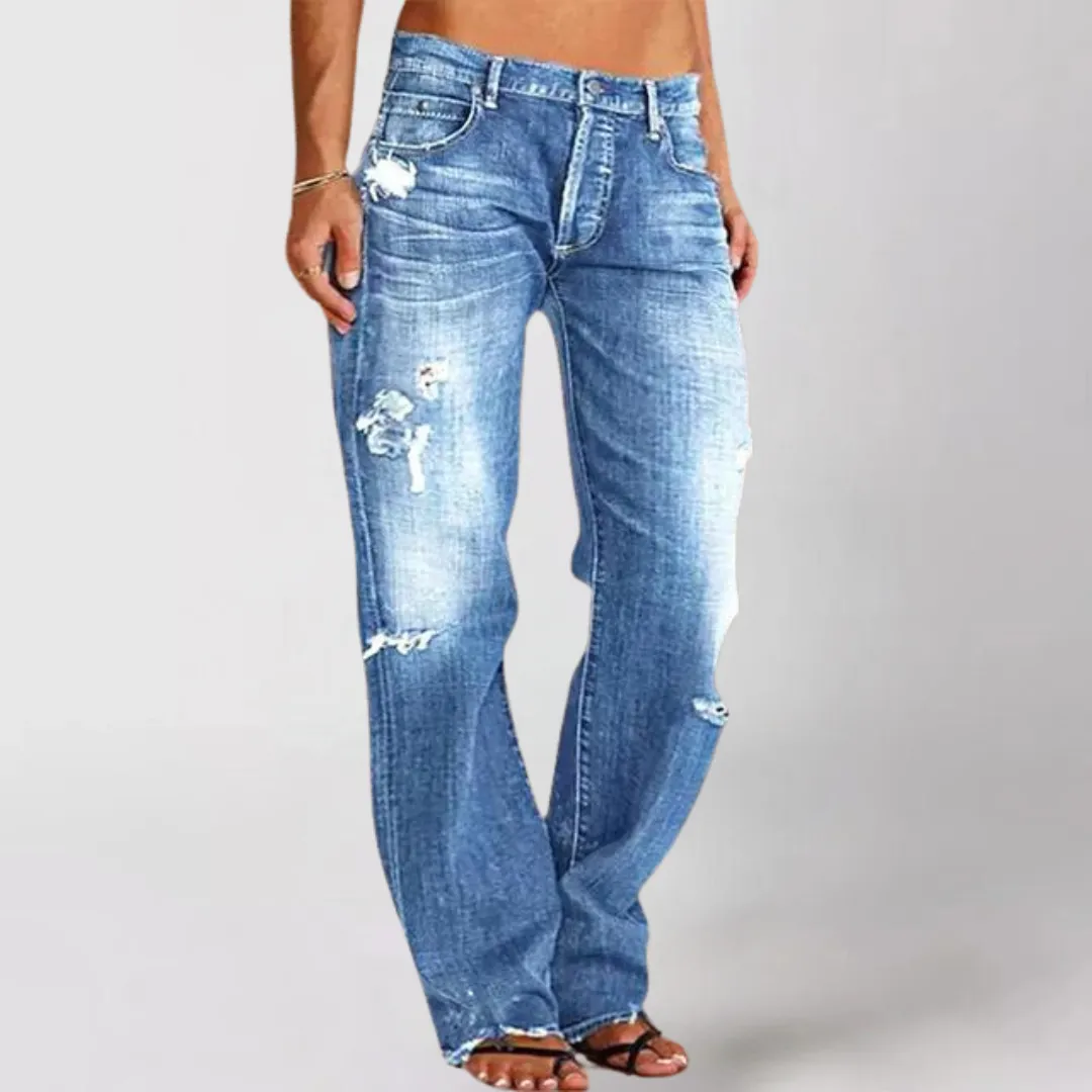 Sloane Distressed Denim