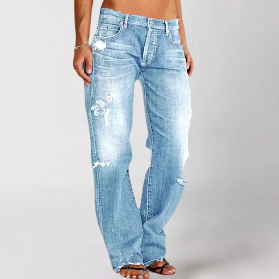 Sloane Distressed Denim