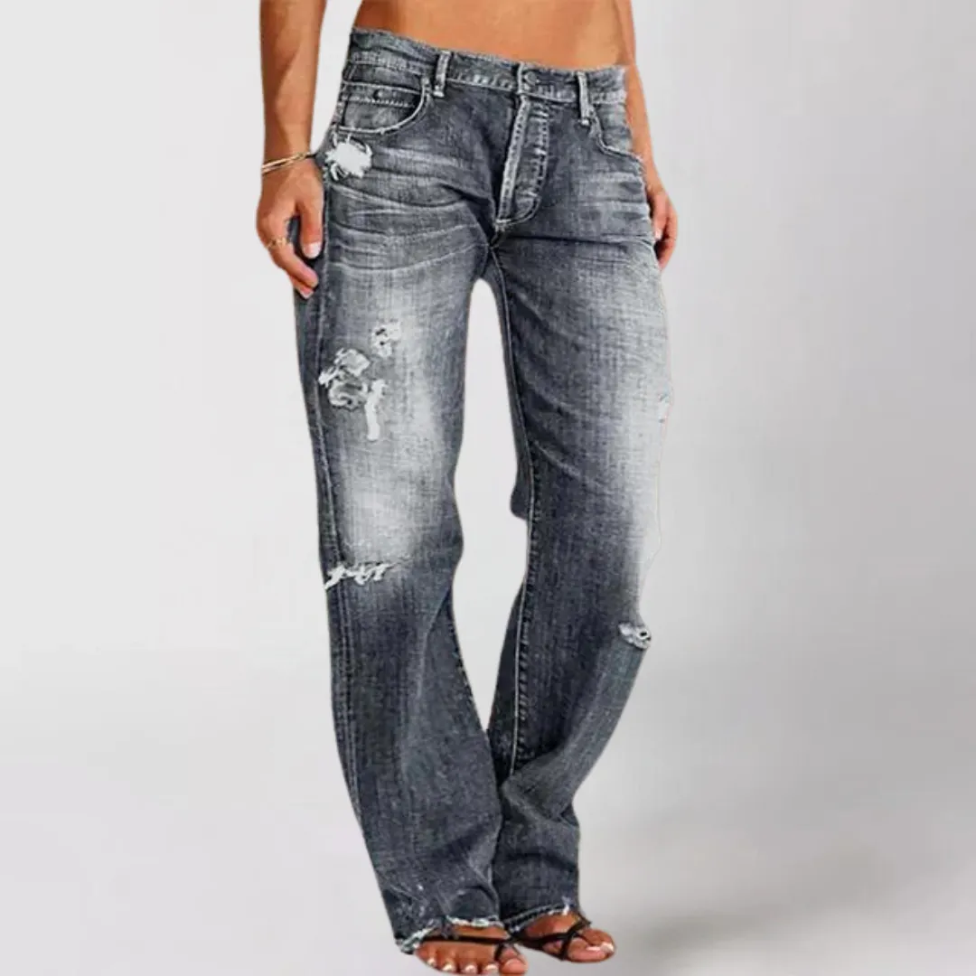Sloane Distressed Denim