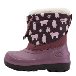 Snowfall Bear Purple