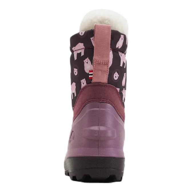Snowfall Bear Purple