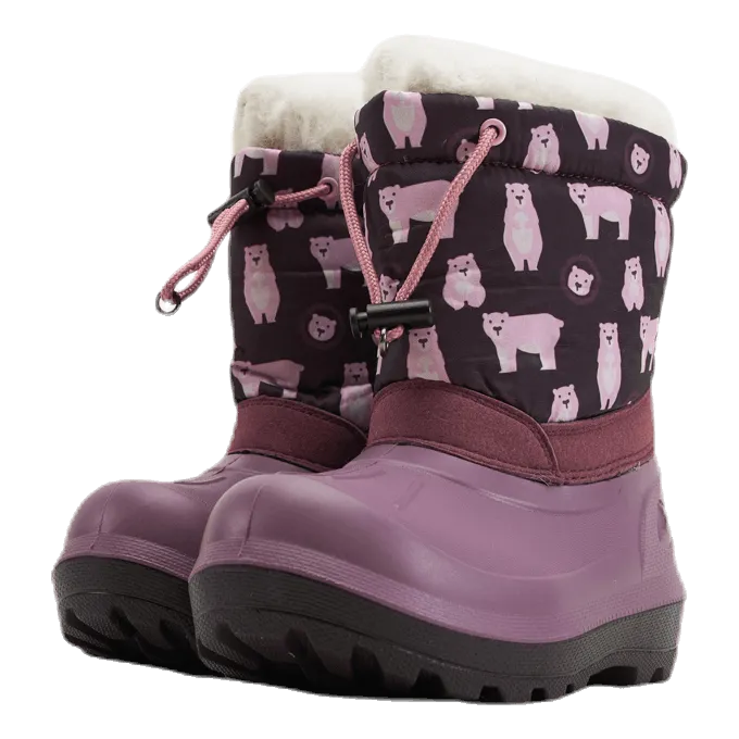 Snowfall Bear Purple