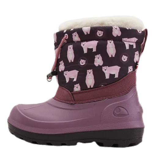 Snowfall Bear Purple