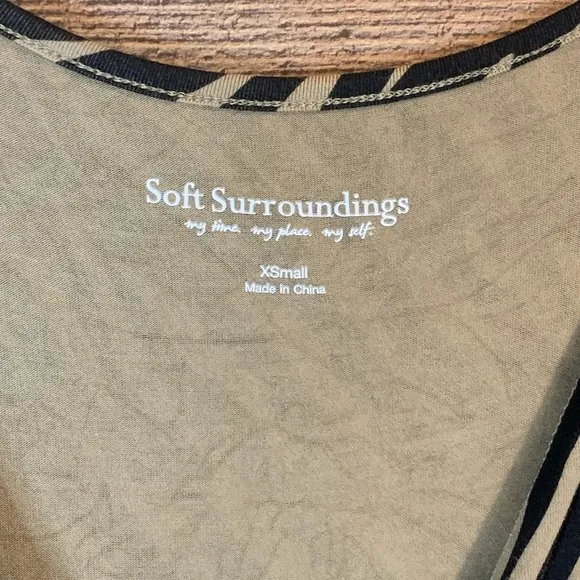 Soft Surroundings Tigris wrap maxi dress Size XS