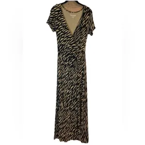 Soft Surroundings Tigris wrap maxi dress Size XS