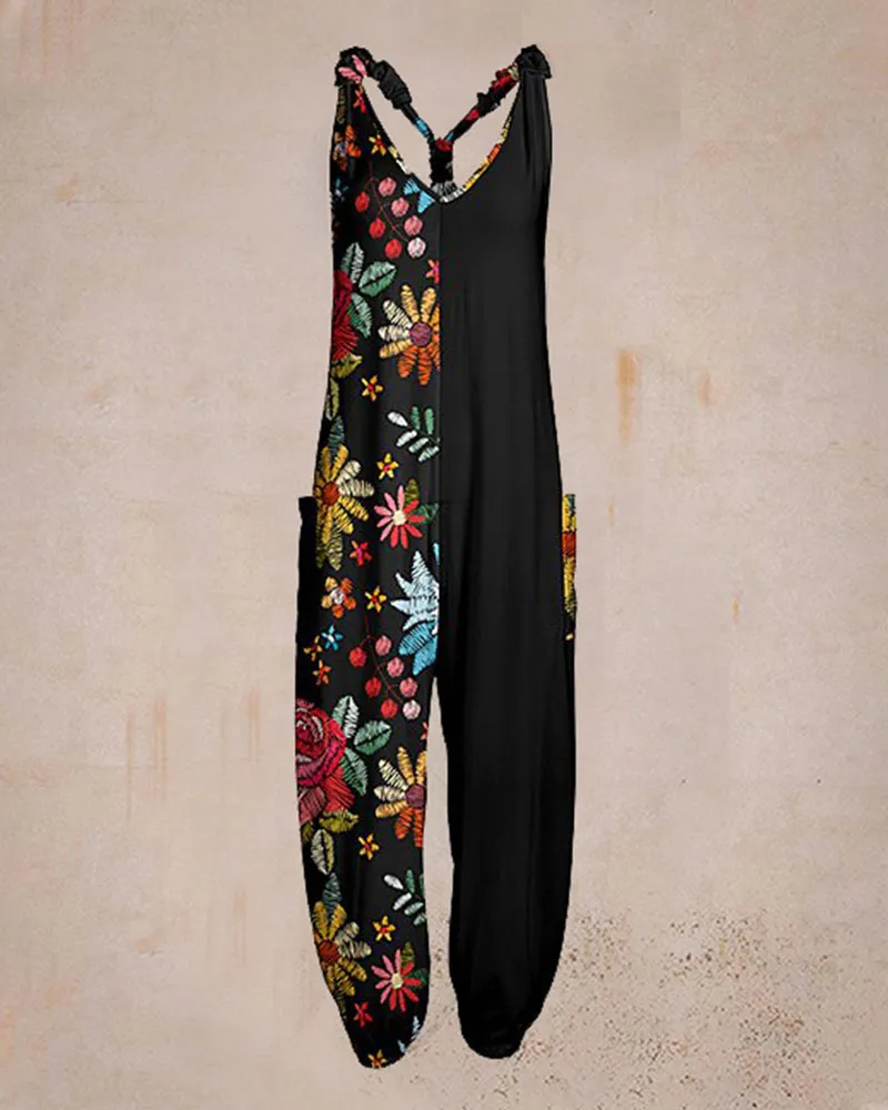 Soleen - Relaxed Printed Jumpsuit