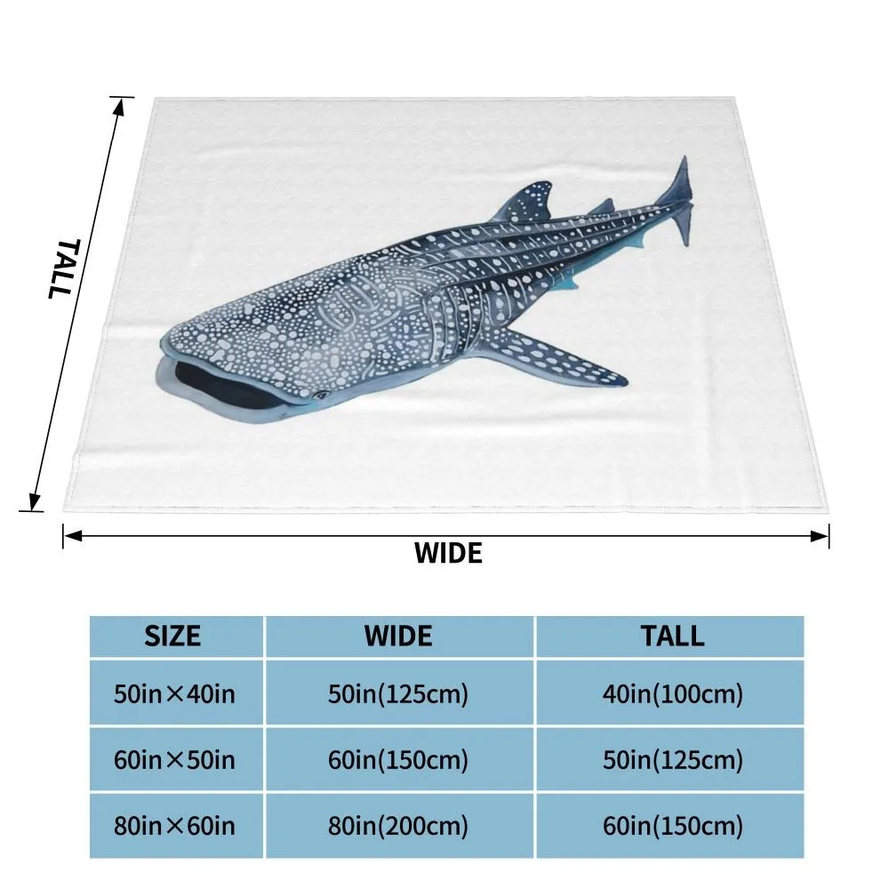 Super Comfy Sofa Blanket: Whale Shark