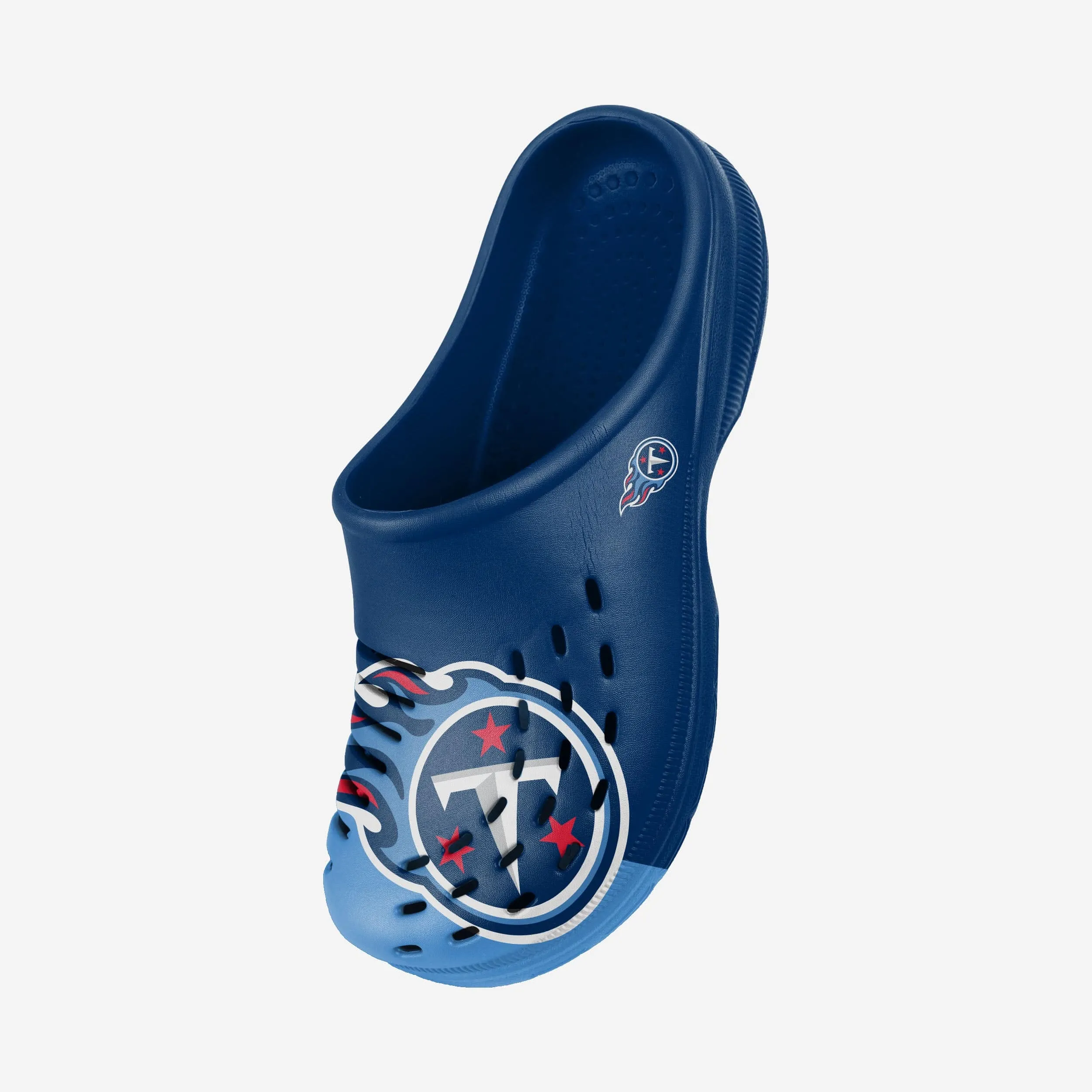 Tennessee Titans Colorblock Big Logo Clog