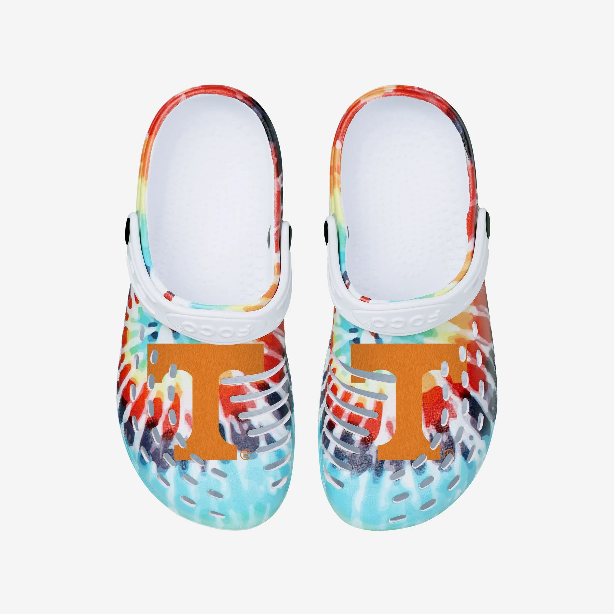 Tennessee Volunteers Womens Tie-Dye Clog With Strap