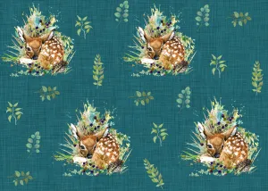 The little fawn top knot headband