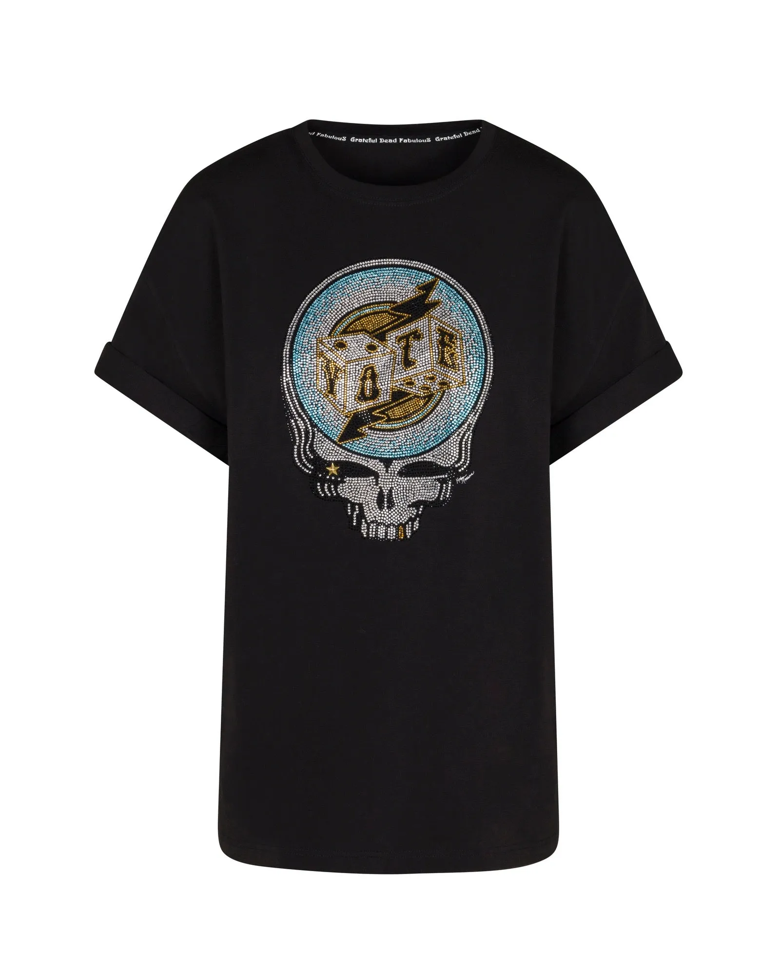 The Original HeadCount x Grateful Dead Fabulous Rhinestone T-Shirt