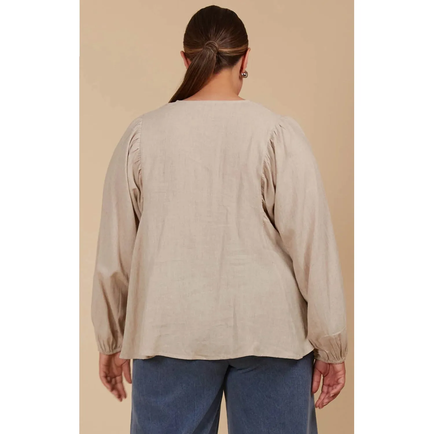 Top Venus Blouse - Canvas