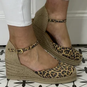 UNISA CACERES Espadrilles-Leopard Print