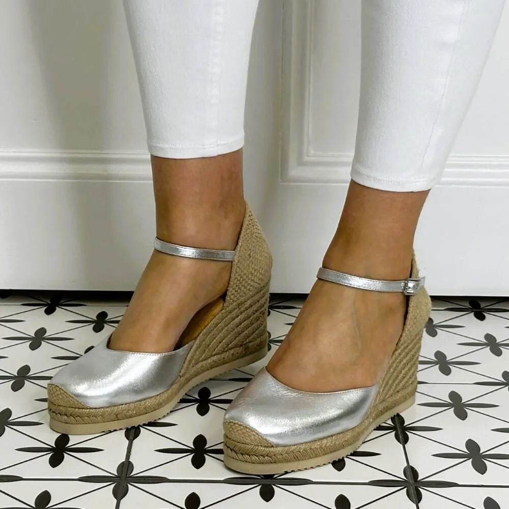 Unisa CASTILLA Espadrilles-SILVER