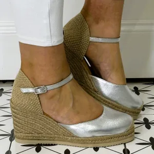 Unisa CASTILLA Espadrilles-SILVER