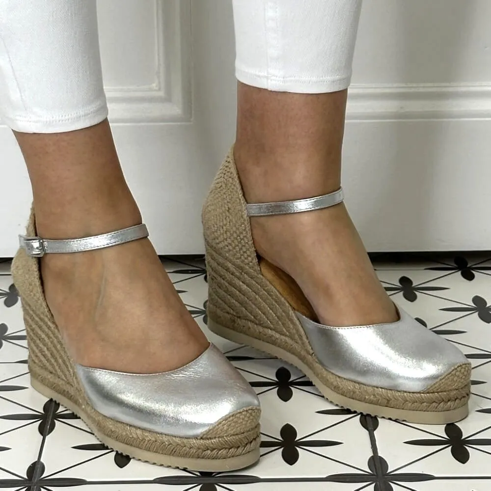 Unisa CASTILLA Espadrilles-SILVER