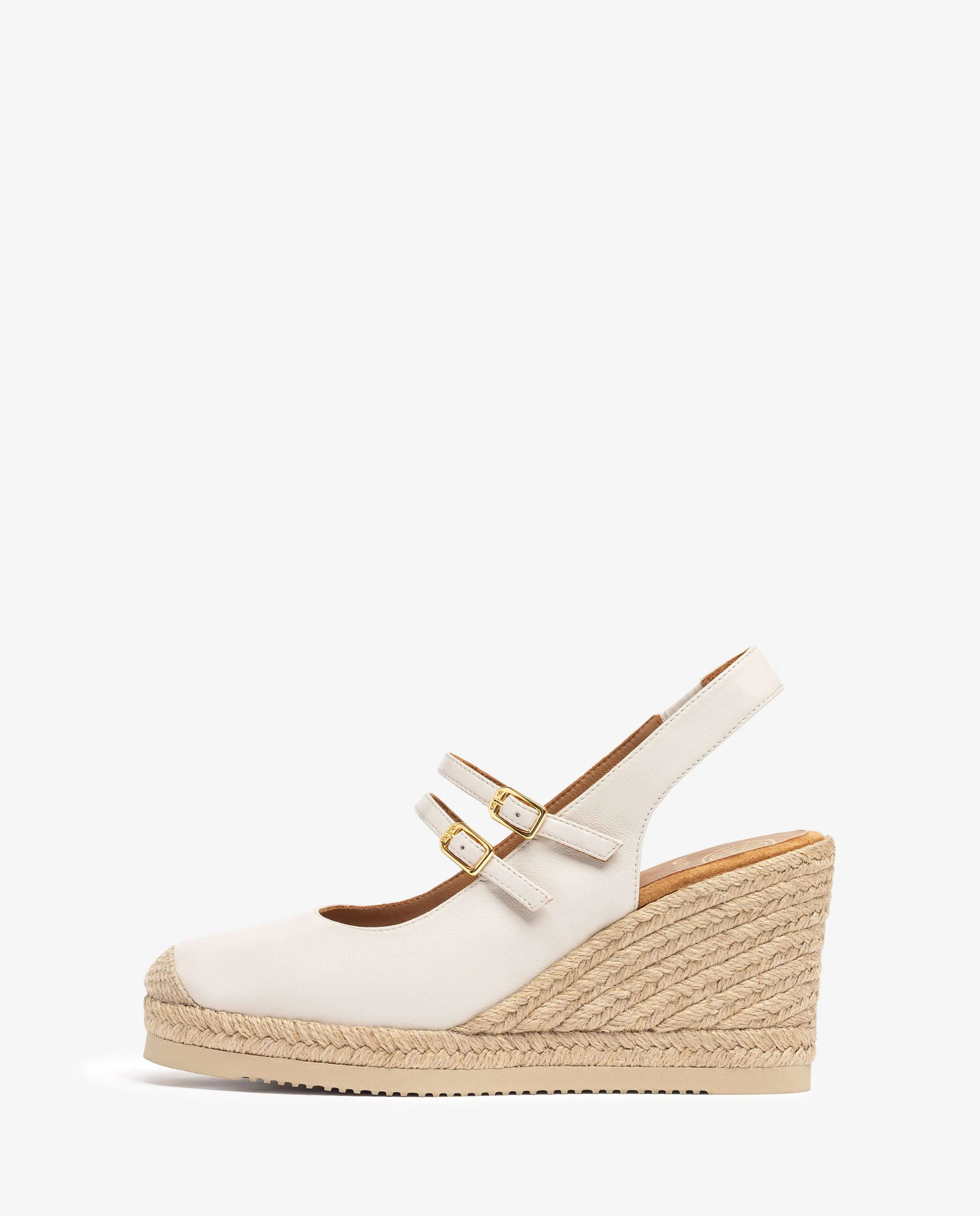 Unisa Ivory High Wedge Espadrille |CYNTIAIV