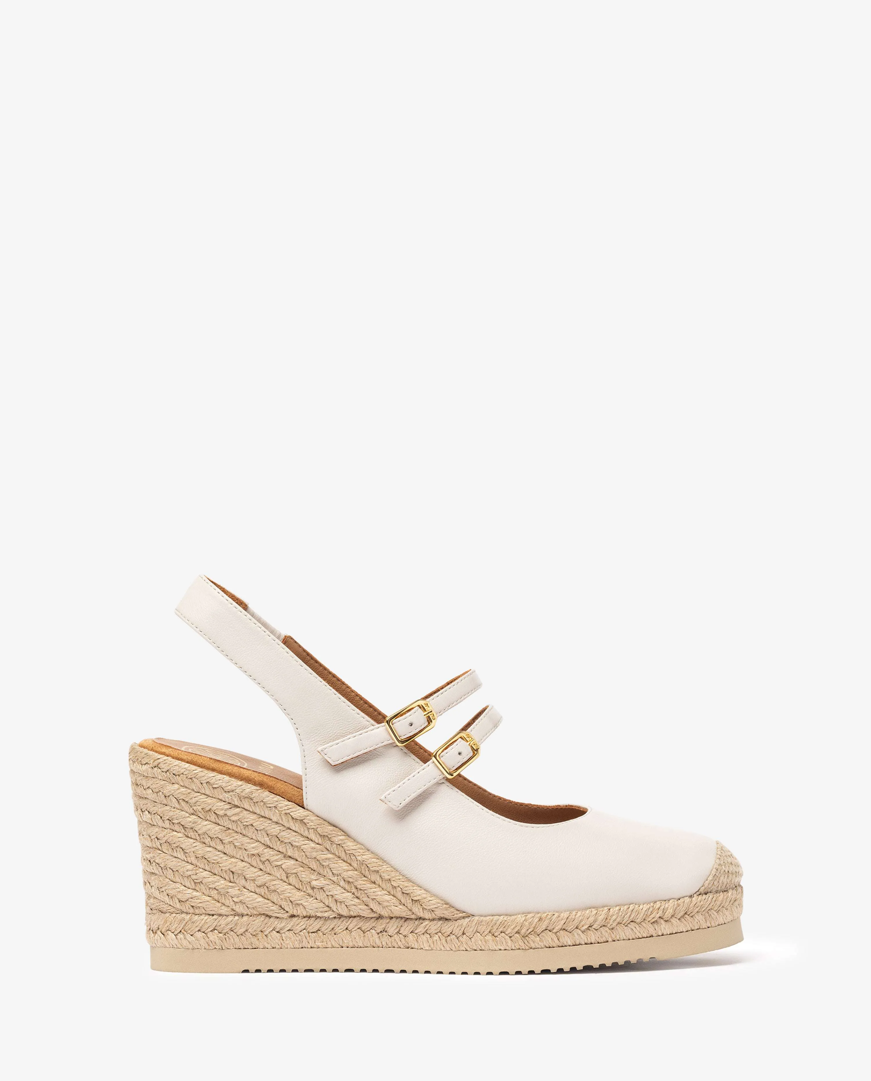 Unisa Ivory High Wedge Espadrille |CYNTIAIV