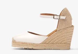 Unisa Ivory Wedge Espadrille |CASTIL25IV