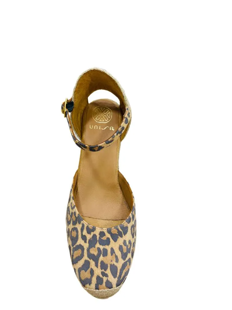Unisa Leopard Print Wedge Espadrille|CASTIL25BR