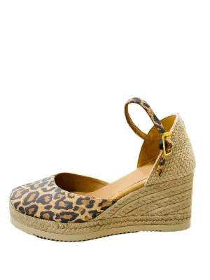 Unisa Leopard Print Wedge Espadrille|CASTIL25BR