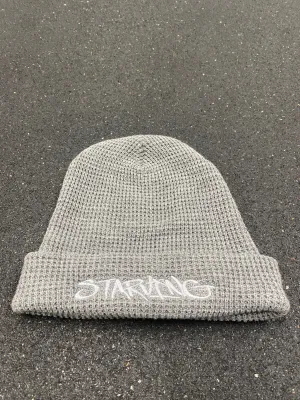 WAFFLE BEANIE - GREY