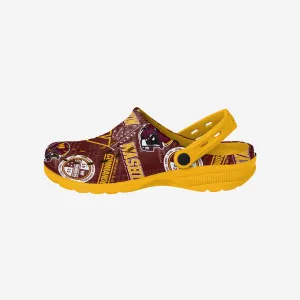 Washington Commanders Historic Print Clog With Strap