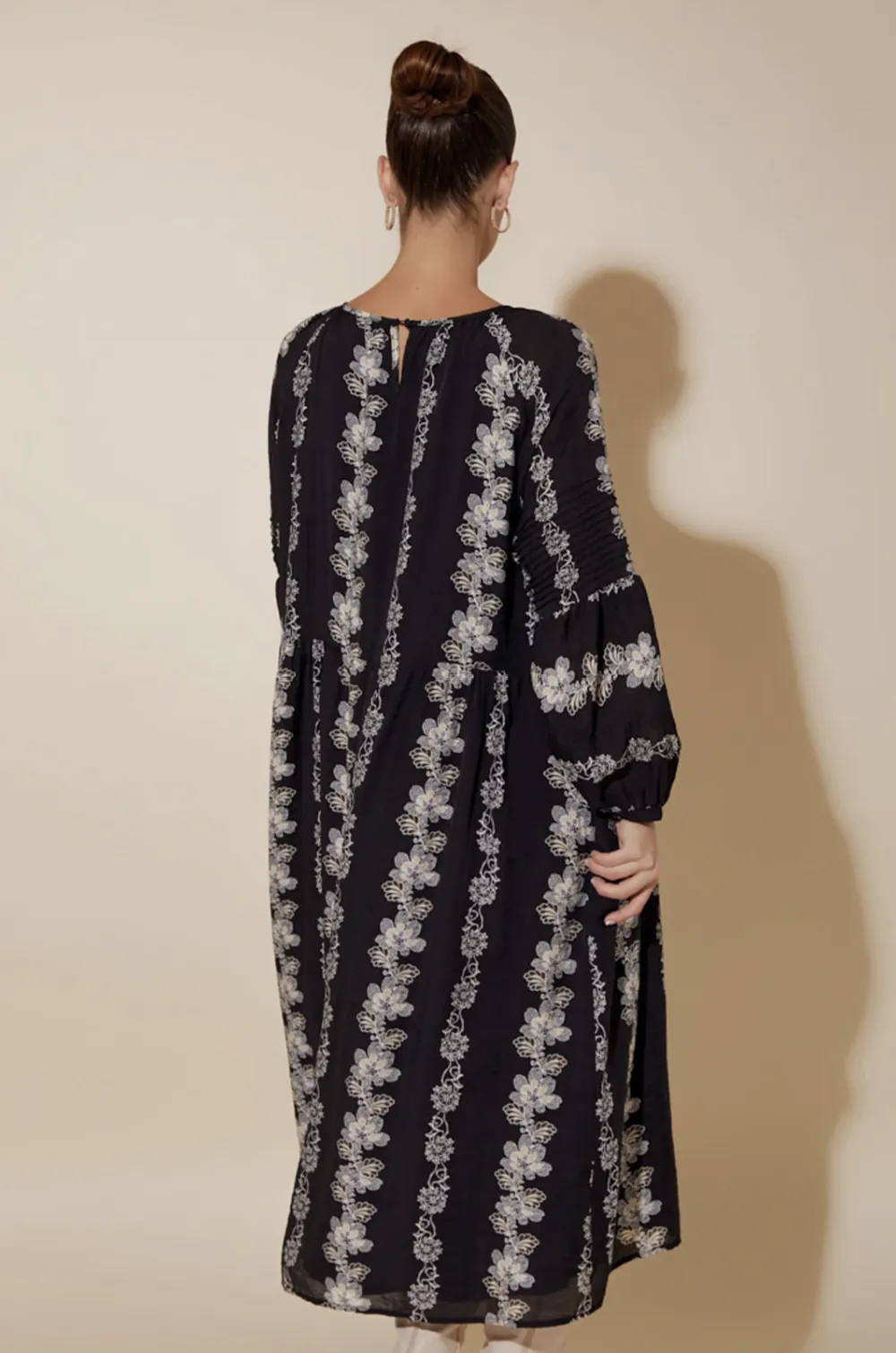 Winona Floral Stripe Dress