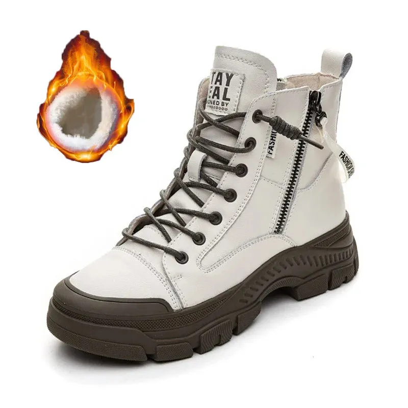 Women’s Genuine Leather Ankle Boots