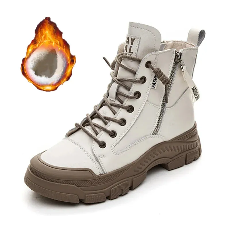 Women’s Genuine Leather Ankle Boots